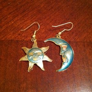 Sun & Moon Earrings
