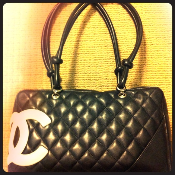 SOLD!!! Chanel Linge Black "Cambon" Bowler