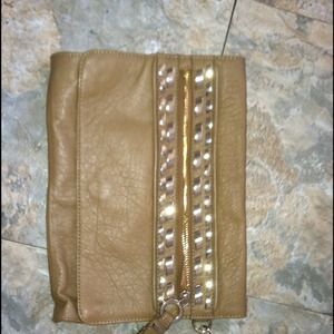 Charles David clutch all leather retail $180