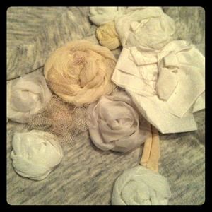 RESERVED 4 amandamaria Rosette tee/pinstripe mini