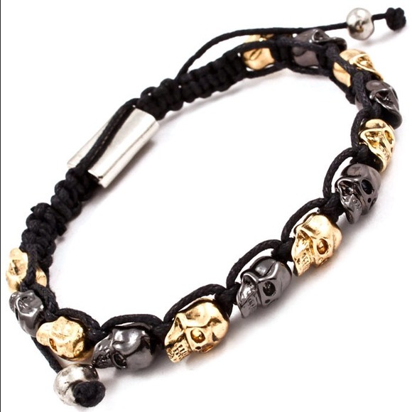 Skelton Cord Bracelet
