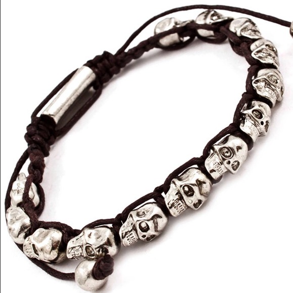 Skelton Cord Bracelet