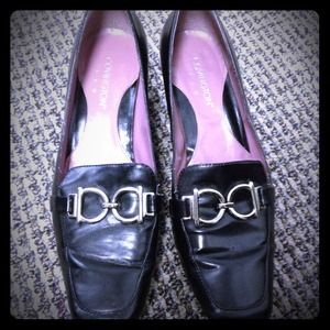 PRICE REDUCED! Silver buckle detail pumps!