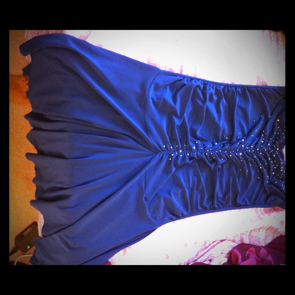 Royal blue dress! - Picture 1 of 3