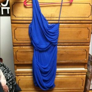 SOLD. Alice + Olivia silk goddess dress