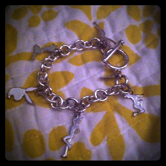 Playboy bunny toggle bracelet