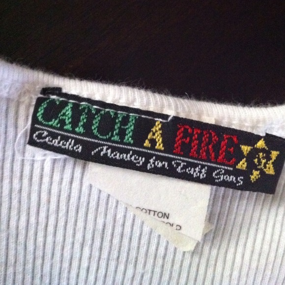 SOLD!!!!!White Muscle Shirt - Picture 2 of 3