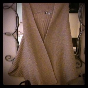 Honey colored wrap/cape let