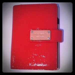 Kate Spade organizer, patent orange