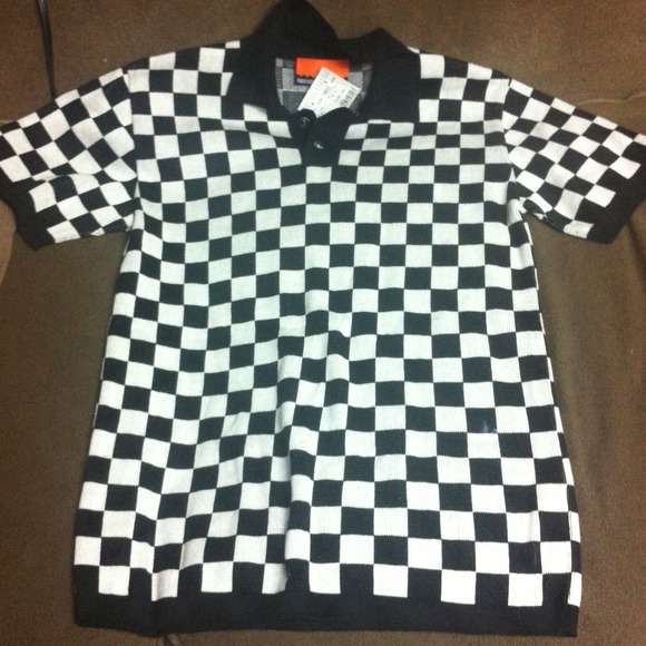 Men's short sleeve sweater from Barney's new york