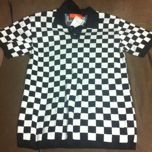 Men's short sleeve sweater from Barney's new york