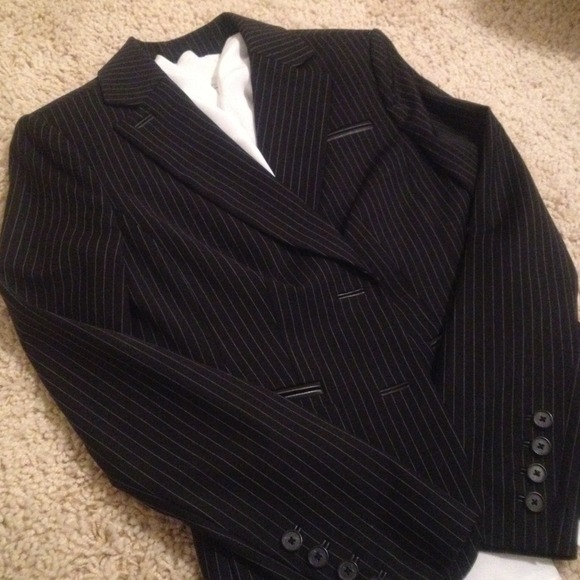 Rock & Republic tailored pinstripe suit