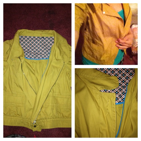 ❌sold❌💐spring bulky looking jacket💐