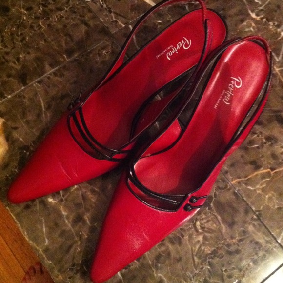 Shoes Used 1 time leather upper - Picture 1 of 2