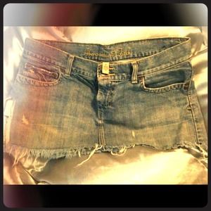 Abercrombie & Fitch jean skirt