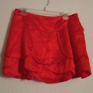 AX Orange skirt