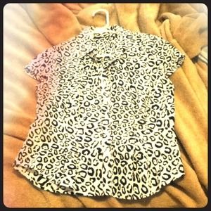 New animal print top great look for going out