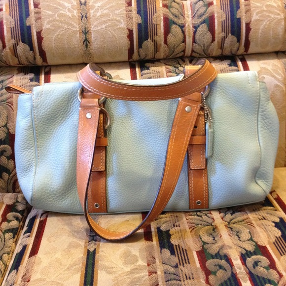 REDUCED!! Leather coach purse
