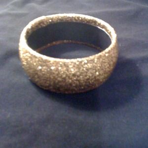 Gold sparkle bangle