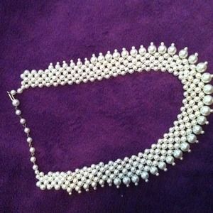 Faux Pearl Necklace