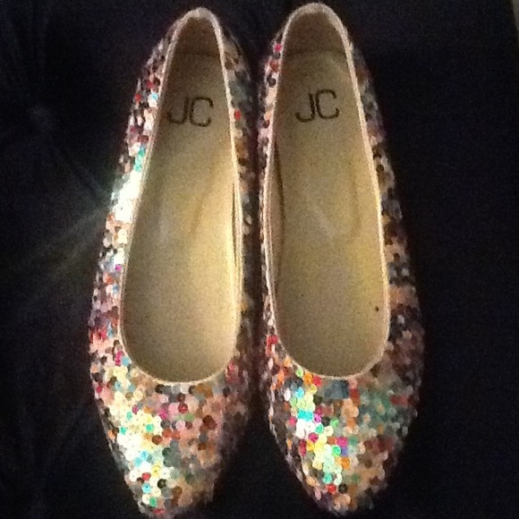 Reduced Sequin multi flats