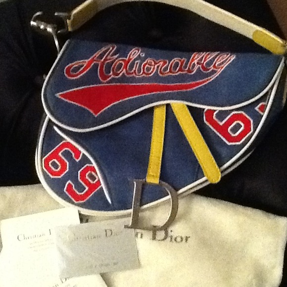 *reserved* Authentic DIOR saddlebag circa 2000.