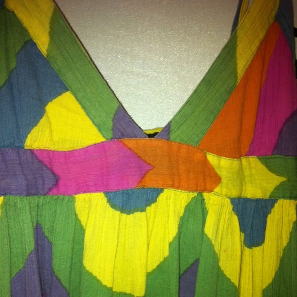 Colorful Maxi Dress - Picture 2 of 2