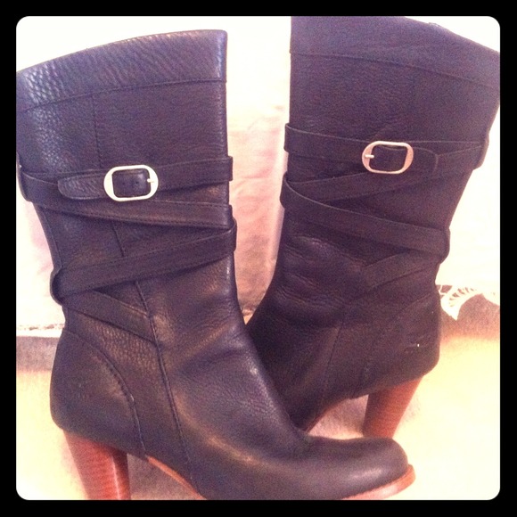 UGG leather boots.