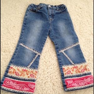 RESERVED!  Little Girl's Designer Jeans