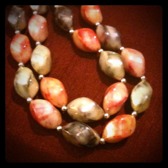 Multi Colored Beaded Necklace