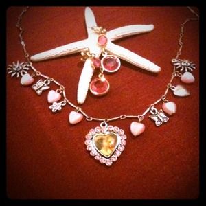 Precious Charm Necklace and Earring Set