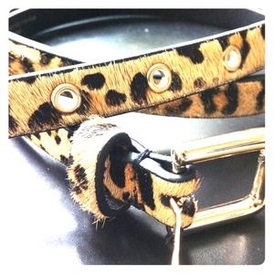 Express Leopard Belt