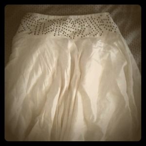 Studded waist skirt!