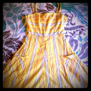 ❌SOLD❌Sunshine Yellow Stripe