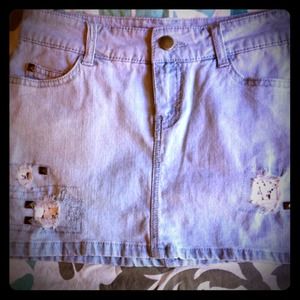 🎁FREE W/purchase Forever 21 Denim Mini Skirt