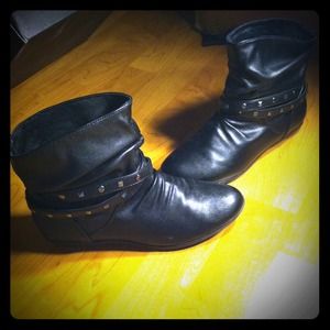 Studded Ankle Booties