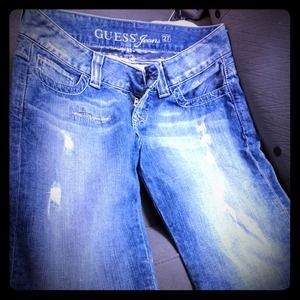 Guess pedal pushers size 27