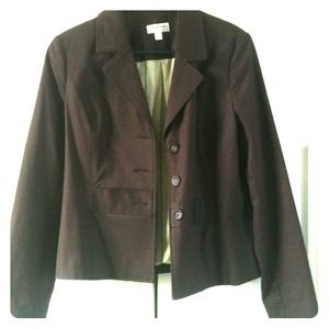 Isaac Mizrahi for target brown jacket. Never worn