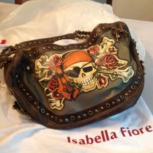 REDUCED Authentic Isabella Fiore Skull Bag