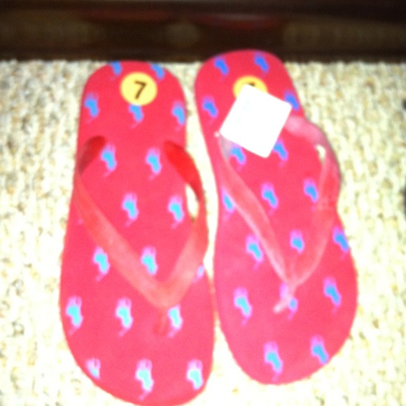 Ralph Lauren flip flops
