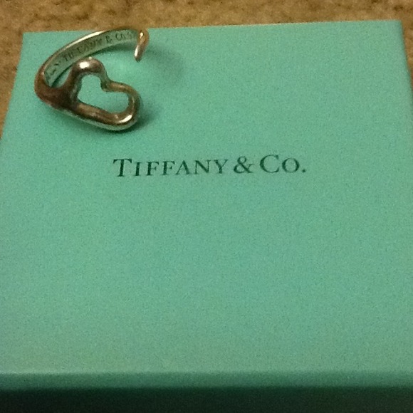 Sterling Silver Tiffany & Co. Heart ring