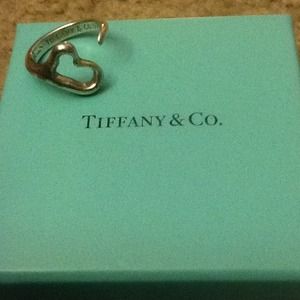 Sterling Silver Tiffany & Co. Heart ring