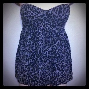 Reserved for jessexo!!! Leopard flowy tube top