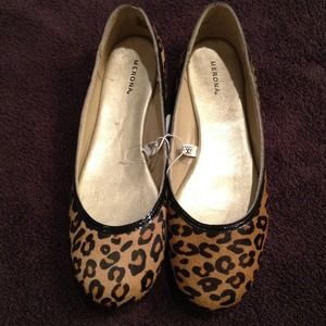 Cute Leopard Print Flats