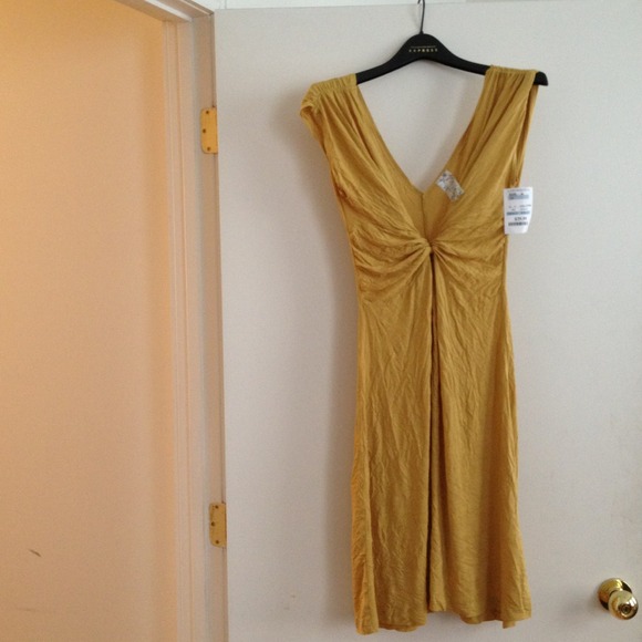 Zoa NWT mustard summer dress