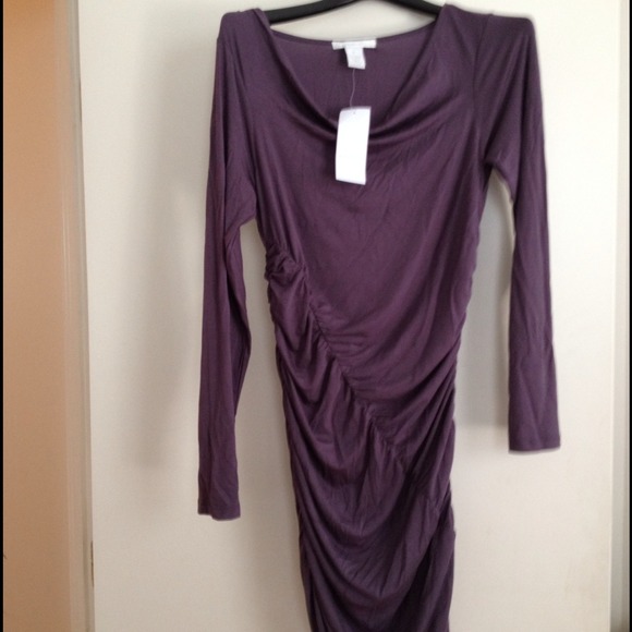 Design History Ruched Jersey Dress