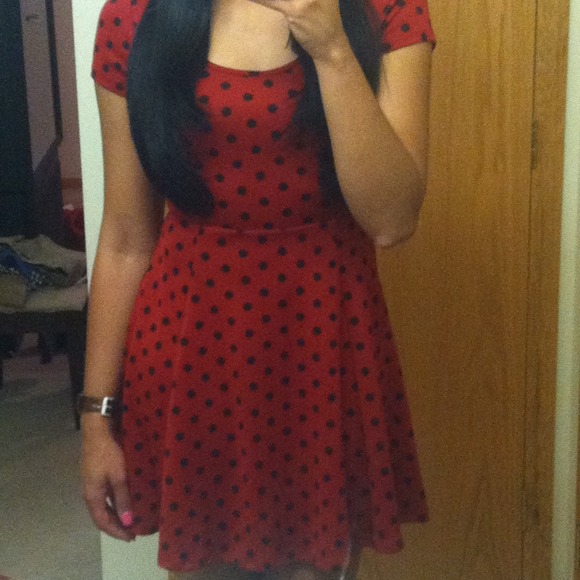 **SOLD** Polka dot dress.