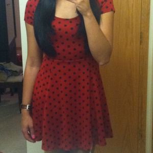 **SOLD** Polka dot dress.