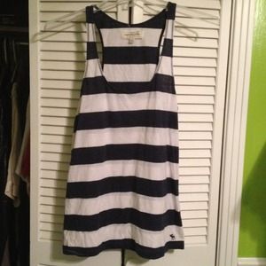 Abercrombie & Fitch Tops - Abercrombie Navy Striped tank Abercrombie & Fitch Tops - Abercrombie Navy Striped tank