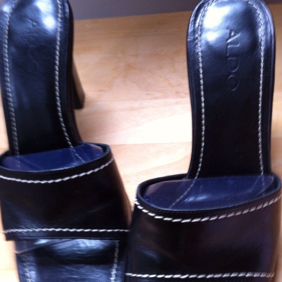 ✨🌟Aldo Black Leather shoes🌟✨